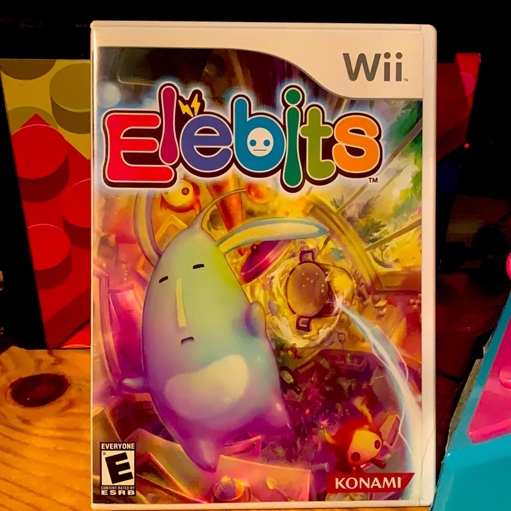 Nintendo Wii game Elebits like new with directions.